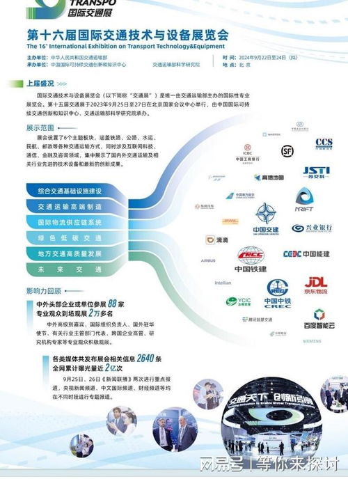 誠邀出席第十六屆國際交通技術(shù)與設(shè)備展覽會，探索工業(yè)互聯(lián)網(wǎng)數(shù)據(jù)服務新機遇